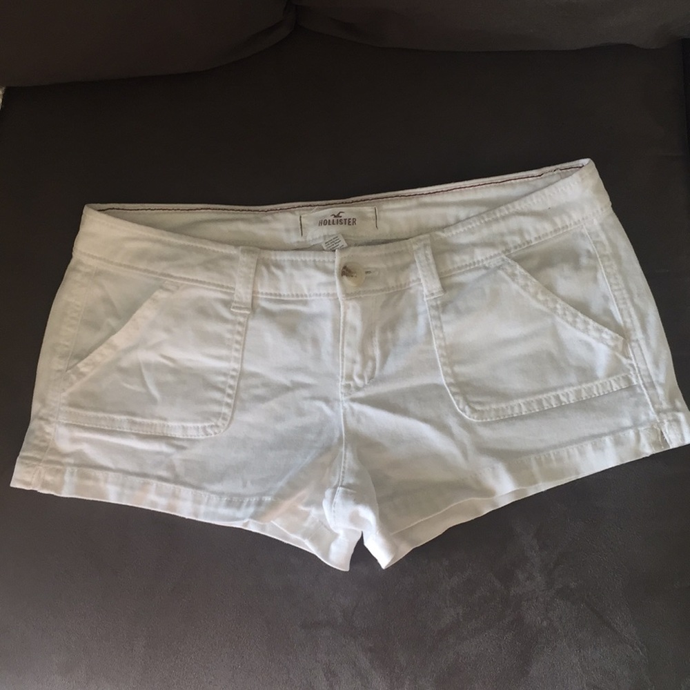 White Hollister Shorts